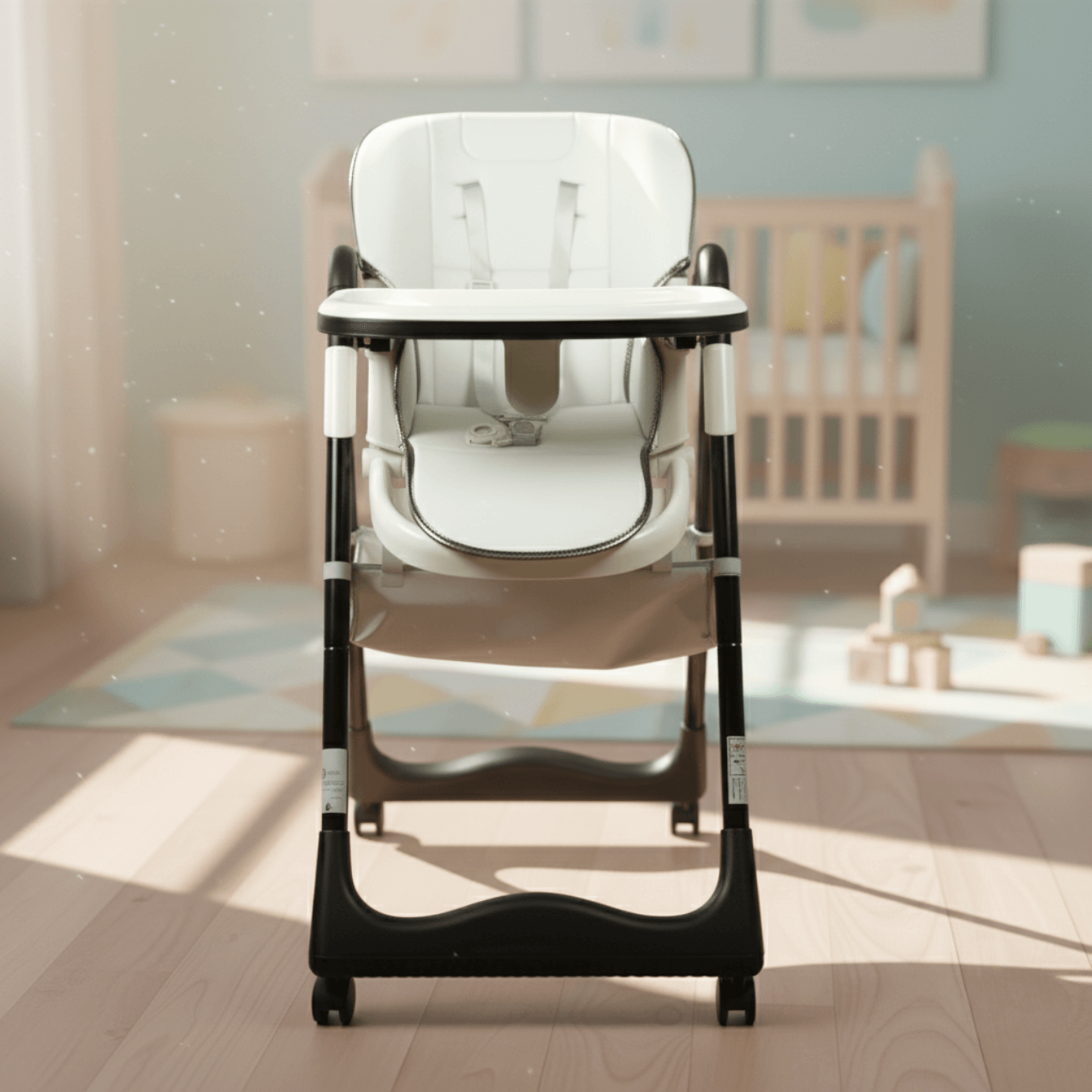 Chaise Haute Pliable Blanc
