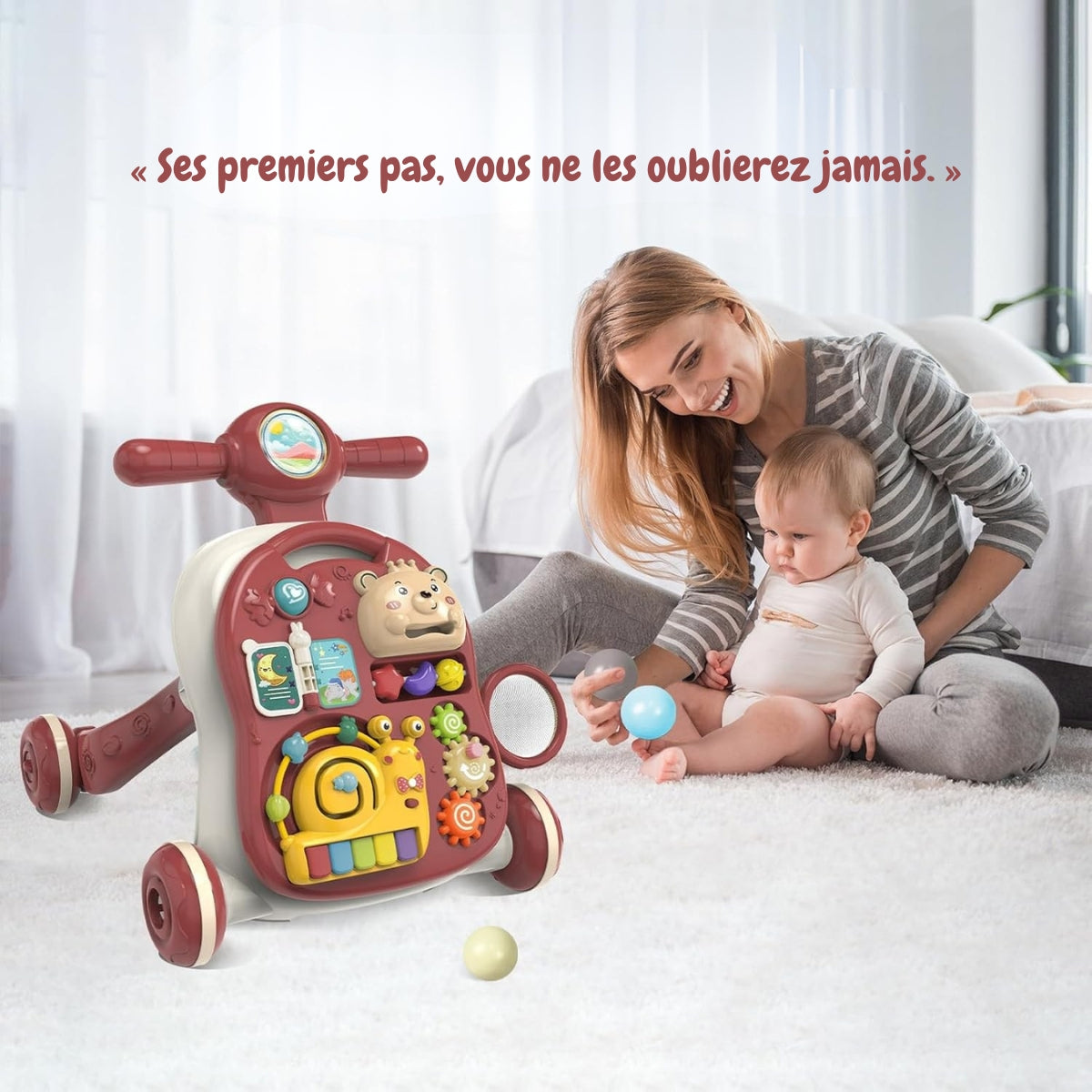 Trotteur Interactif 3 en 1