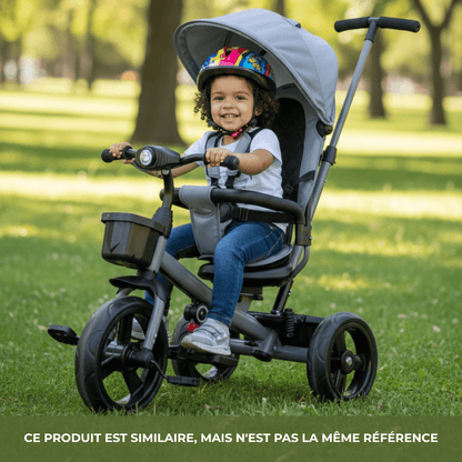 Tricycle poussette évolutif 3 roues