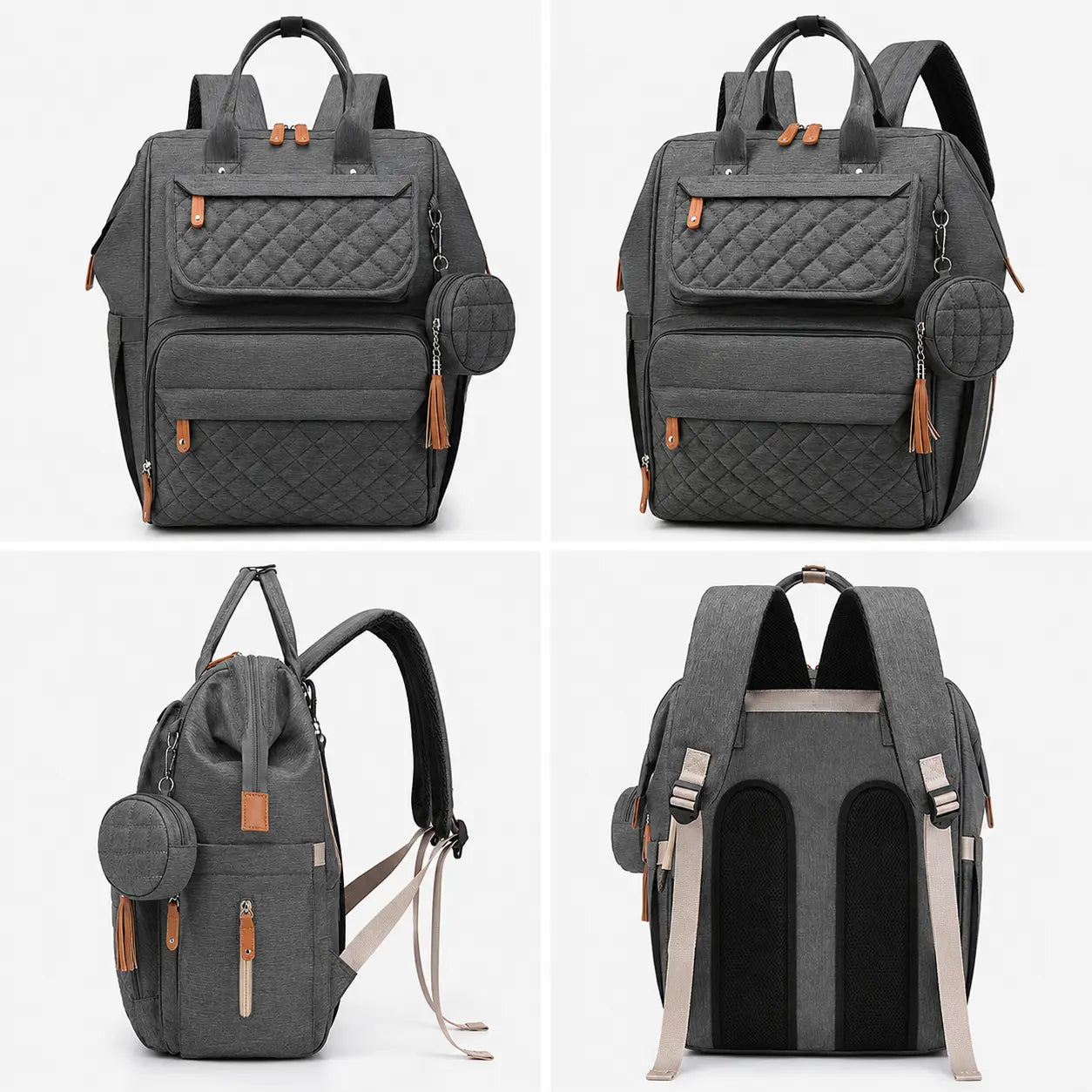 Sac à Dos à Langer Bébé Multifonction – Grande Capacité