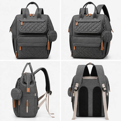 Sac à Dos à Langer Bébé Multifonction – Grande Capacité