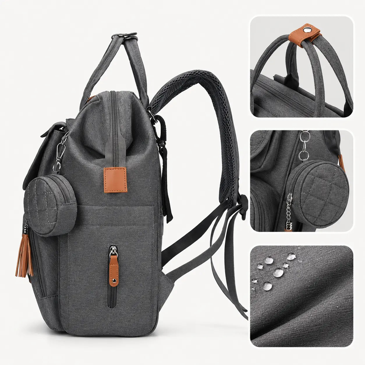 Sac à Dos à Langer Bébé Multifonction – Grande Capacité