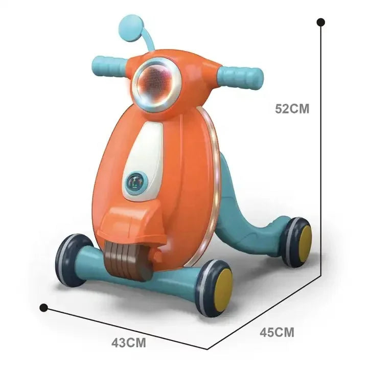 Trotteur évolutif et amusant - Scooter d'Éveil 3 en 1 (Livraison Gratuite)