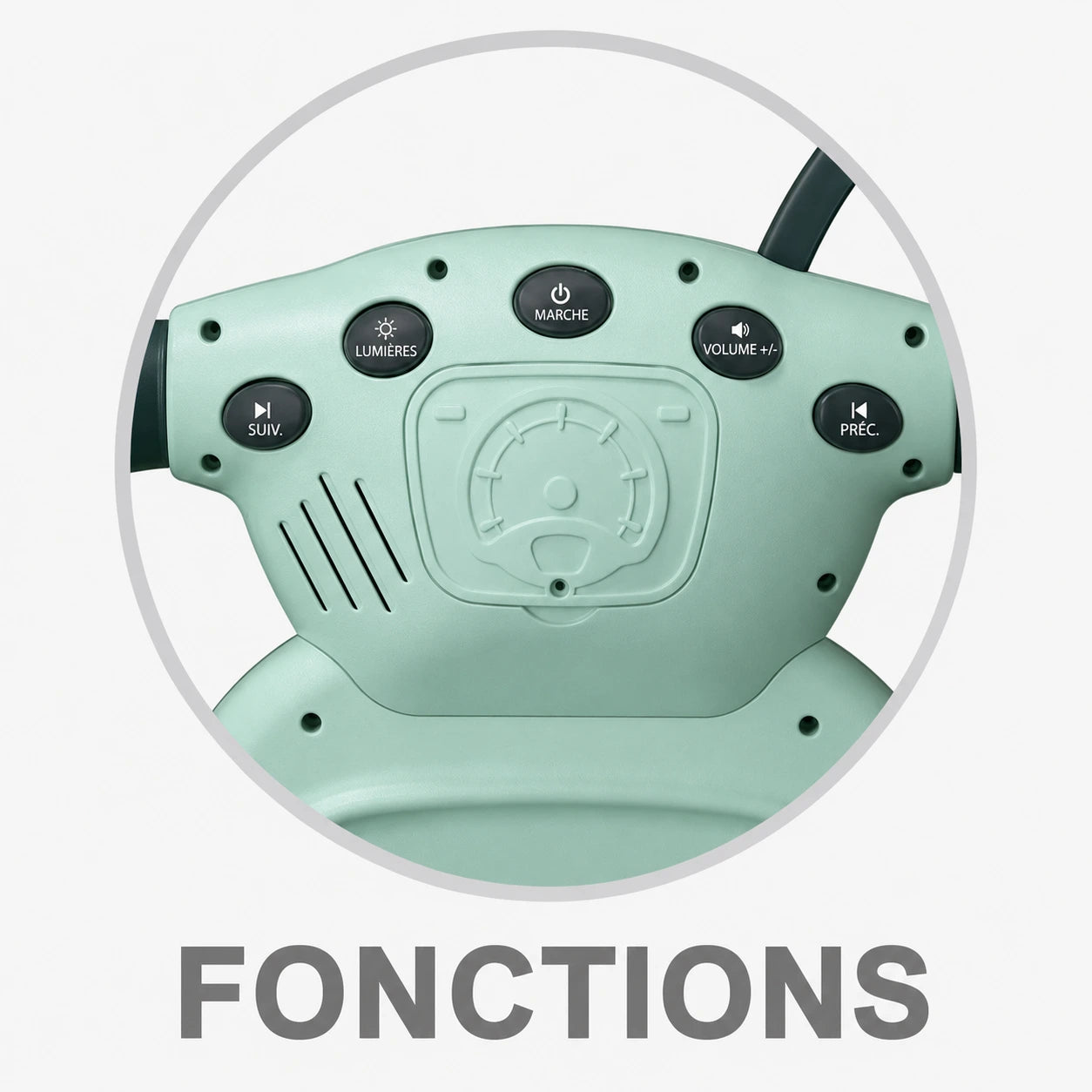 Scooter d'éveil 3 en 1 KIDLO pour bébé, trotteur évolutif avec poignée et surface de jeu, en plastique coloré.