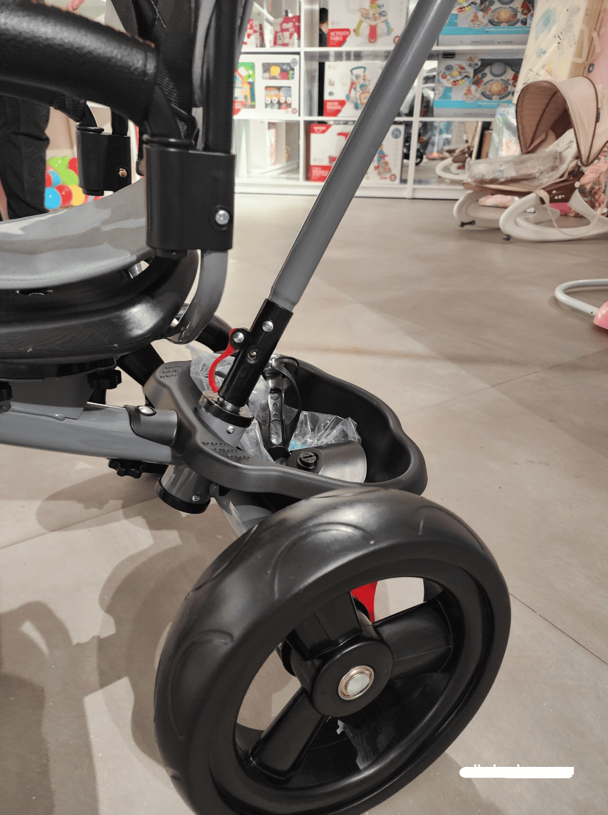 Tricycle poussette évolutif 3 roues