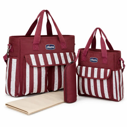 Sac à langer Chicco 3 en 1 – Bleu ou Rouge