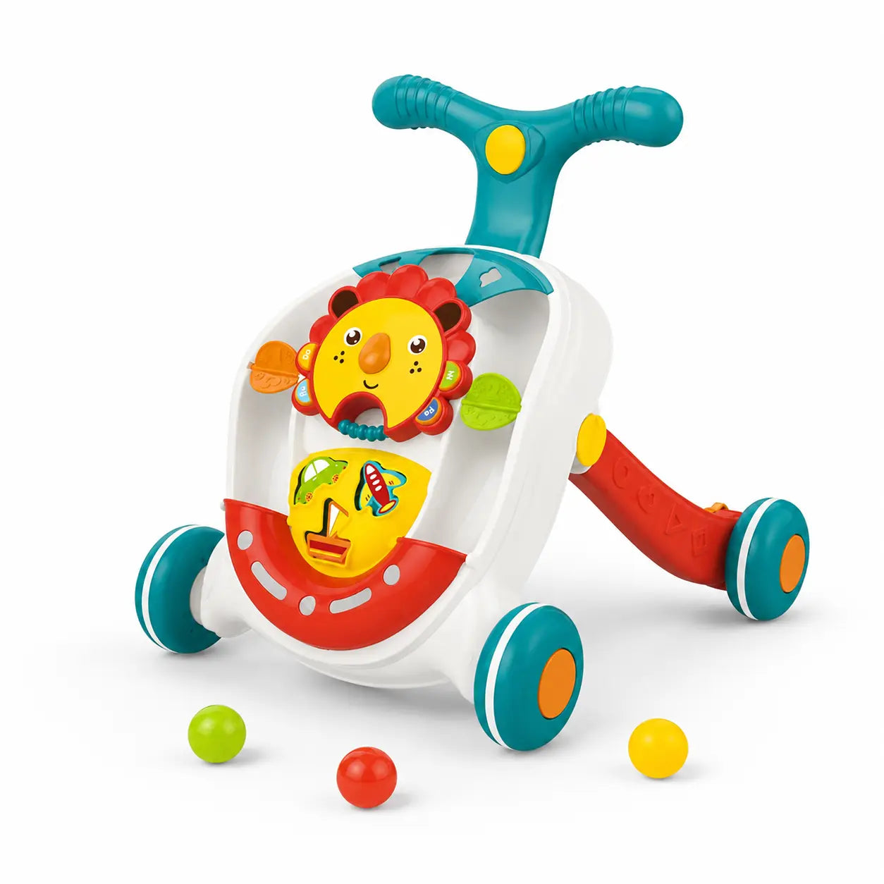 Trotteur bébé 3 en 1 KIDLO, balles de jeu colorées, plateforme pour apprendre à marcher, conçu pour la sécurité des tout-petits