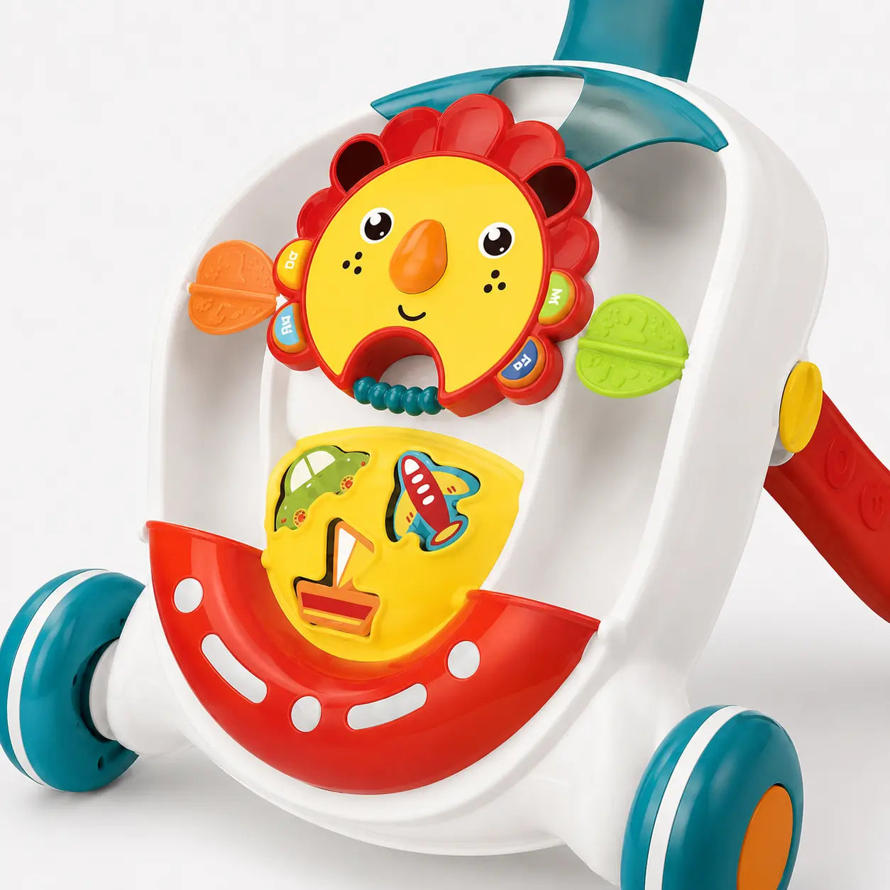 Trotteur bébé 3 en 1 KIDLO, balles colorées et plateau ludique pour apprentissage de la marche et divertissement.
