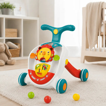 Trotteur bébé 3 en 1 KIDLO, marcheur évolutif avec balles colorées pour apprentissage de la marche.
