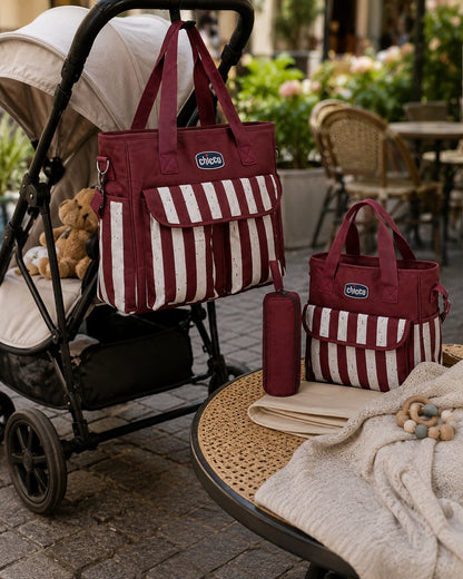 Sac à langer Chicco 3 en 1 – Bleu ou Rouge
