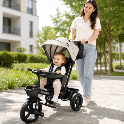 Poussette évolutive 3 roues KIDLO pour enfant, design pratique et stable, parfaite pour les promenades en extérieur.