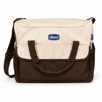 Sac à dos KIDLO Chicco 4 pièces, set sac à langer rouge ou beige avec poches et bandoulière, pour bébé et maman.