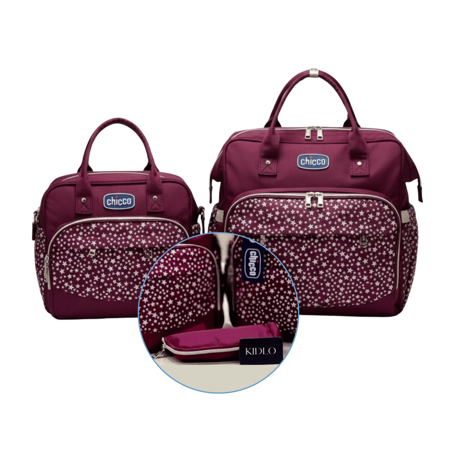 Set sac à langer 3 pièces bébé