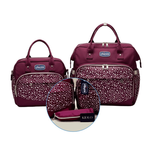 Set sac à langer 3 pièces bébé