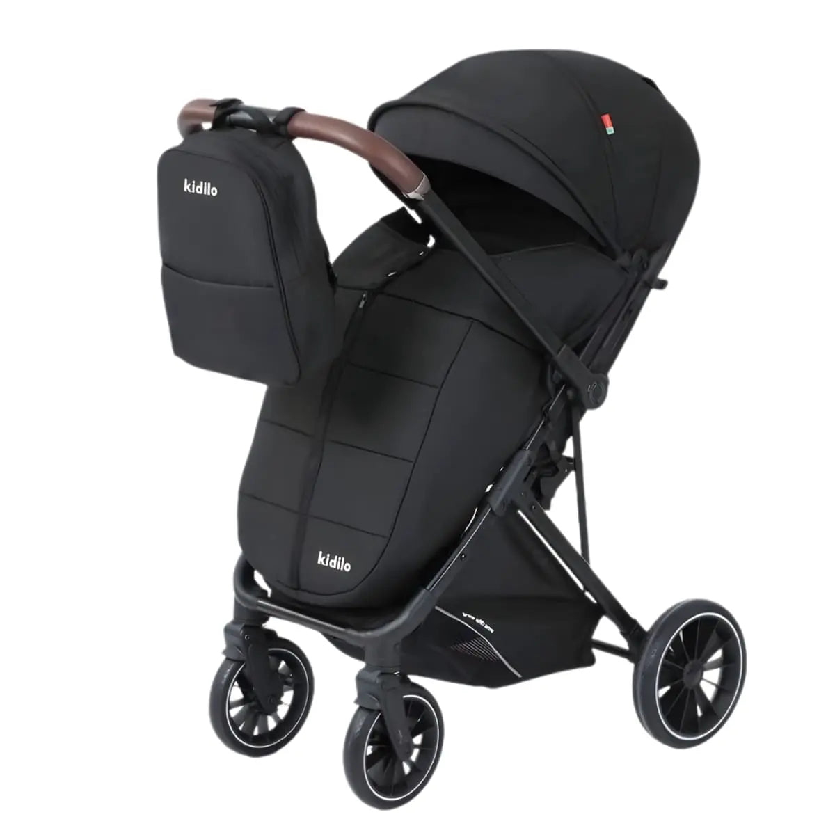 Poussette KIDILO Réversible Valise + Sac & Couvre-Jambes - Kidlo Maroc