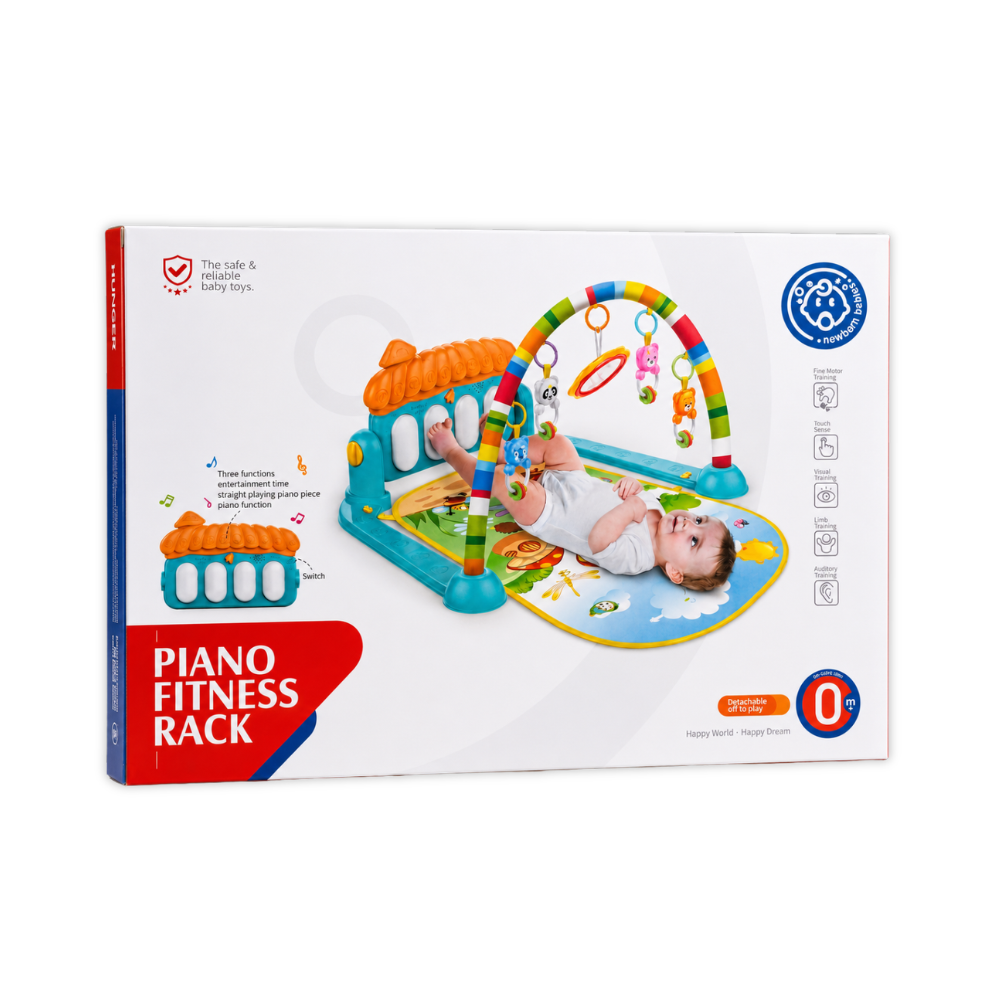 Tapis Piano éveil musical 3en1 – Huanger