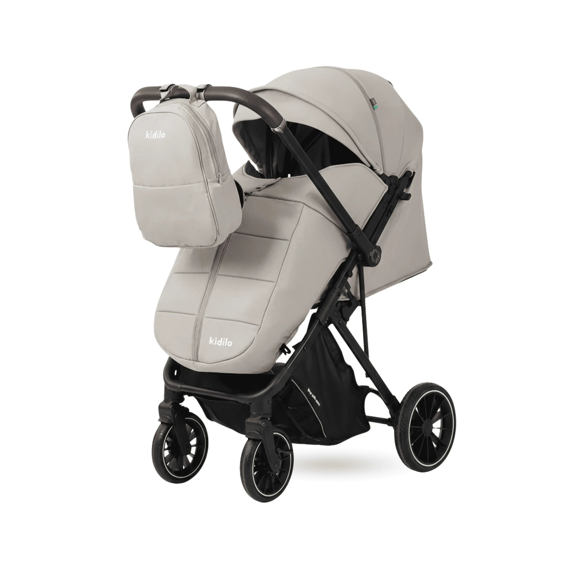 Poussette KIDILO Réversible Valise + Sac & Couvre-Jambes - Kidlo Maroc
