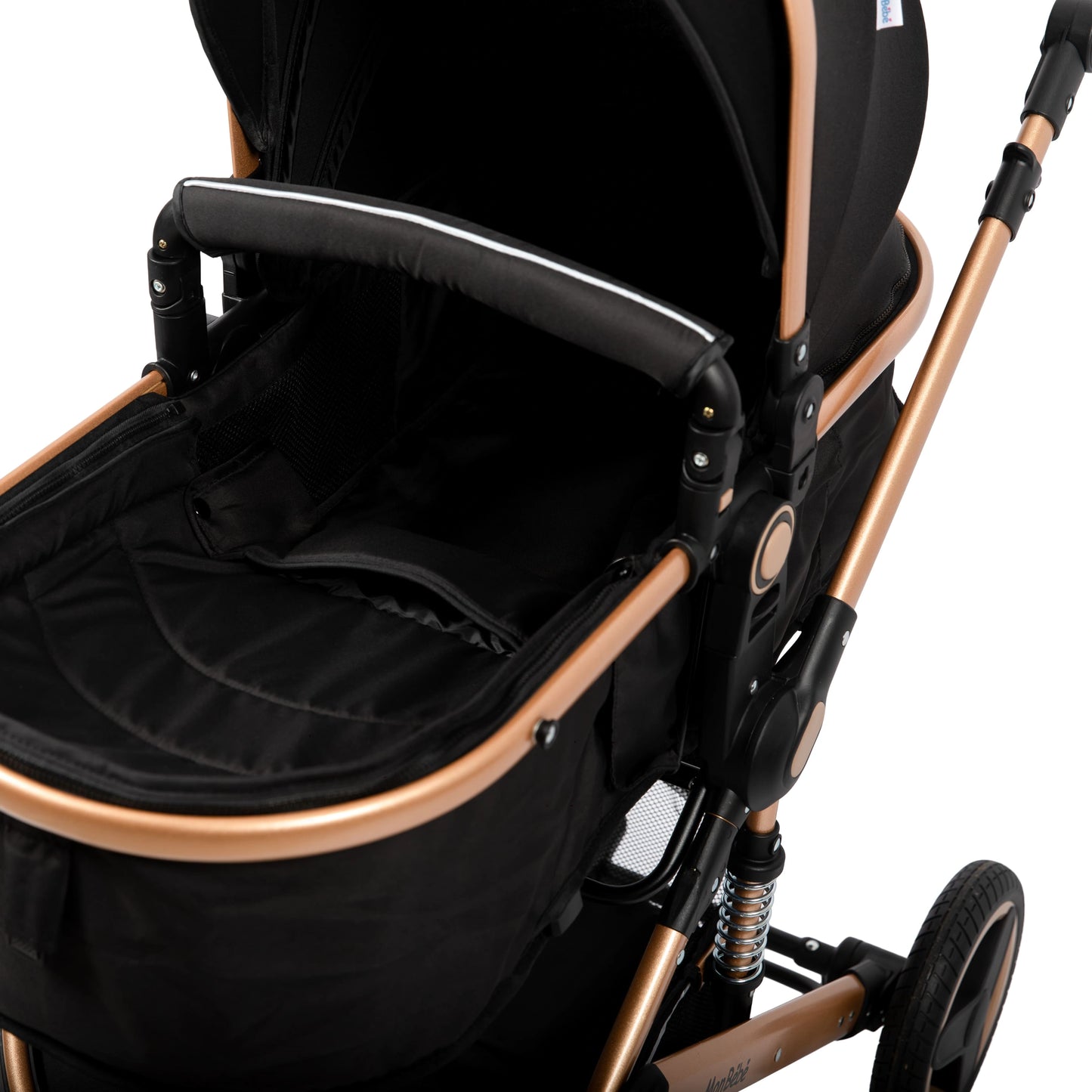 Poussette 3 en 1 Mon Bébé – Réversible avec Maxi Cosi et Sac à Langer