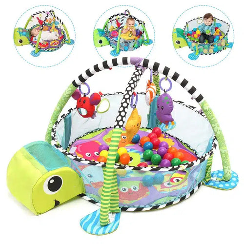 Tapis d’éveil tortue interactif pour bébé