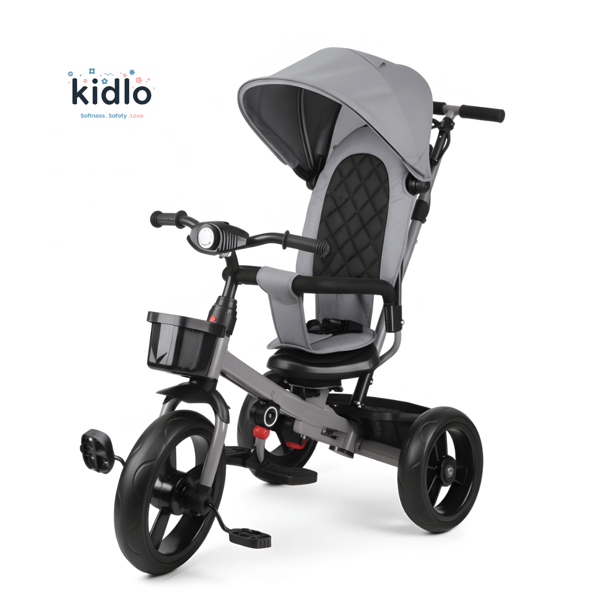 Tricycle poussette évolutif 3 roues